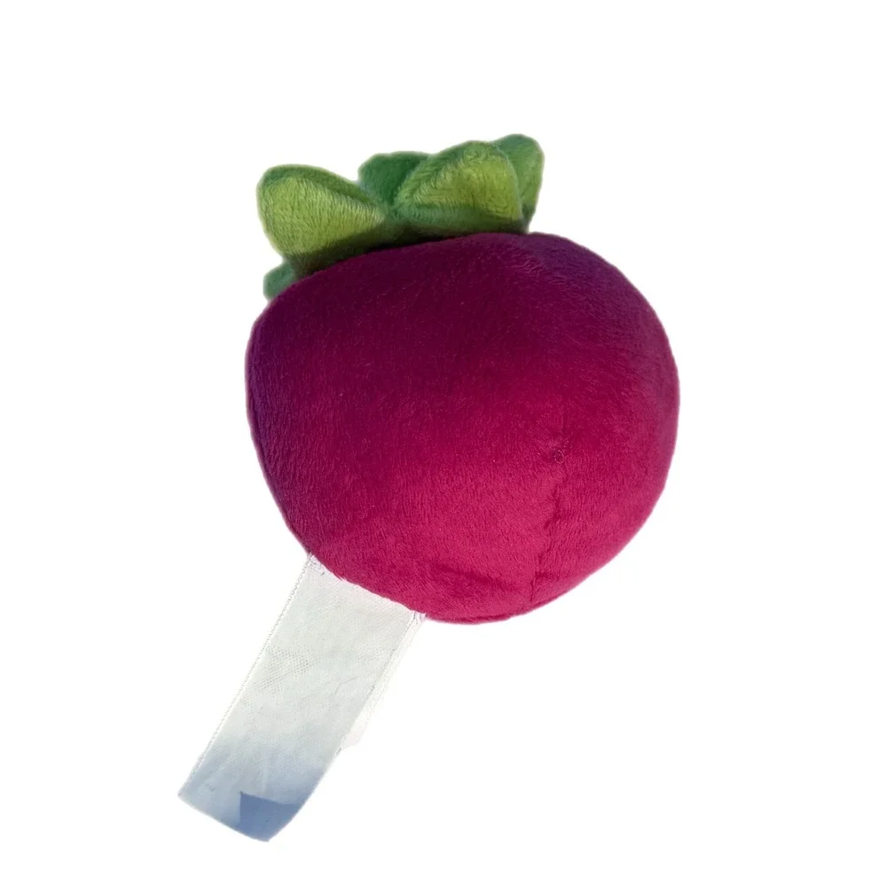 Gymboree Baby Strawberry Plush Rattle Toy red Green Fruit Soft Sensory Toy 2017